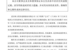 老百姓大药房发布公告：董事长谢子龙被留置立案调查