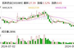 拓新药业开盘价格预测